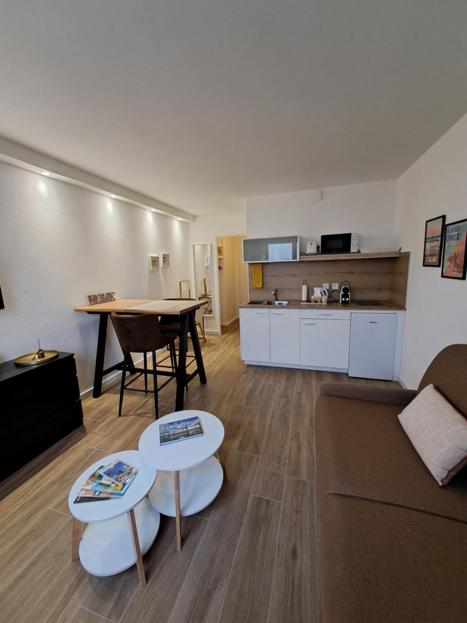 Calais Plage - Magnifique Studio - Front De Mer Exterior foto